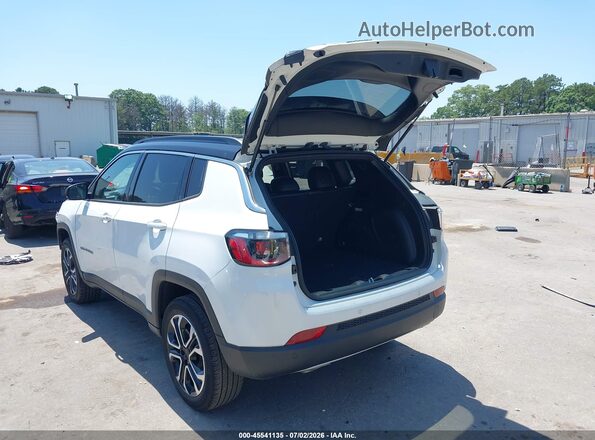 3C4NJDCN8PT537164 2023 JEEP COMPASS White Trasero izquierdo