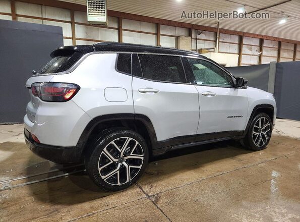 3C4NJDCN8ST614883 2025 JEEP COMPASS Silver Հետևի աջ