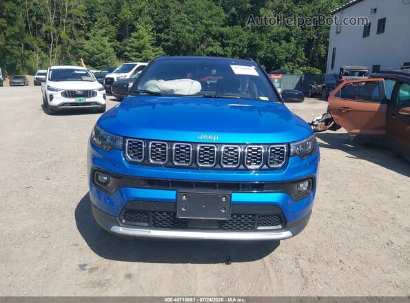 3C4NJDCN8TT174567 2026 JEEP COMPASS Blue ხელსაწყოთა პანელის ხედი