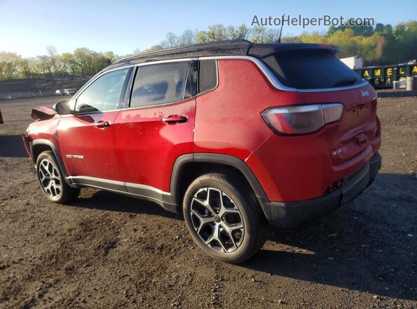 3C4NJDCN8TT185682 2026 JEEP COMPASS Red Rear left