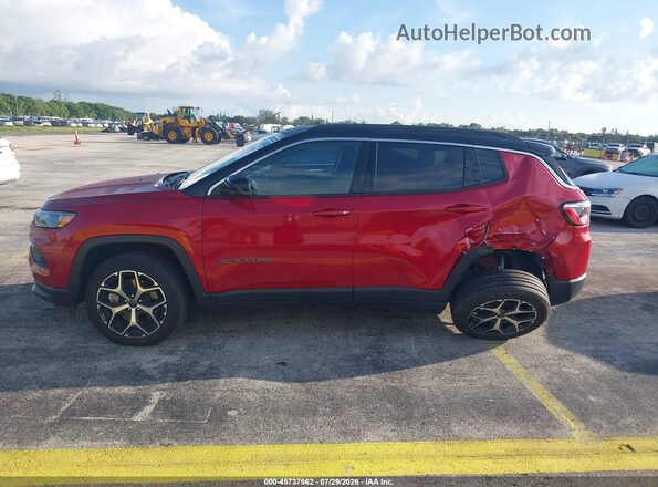 3C4NJDCN8TT187545 2026 JEEP COMPASS Красный Панорамный вид салона 360°
