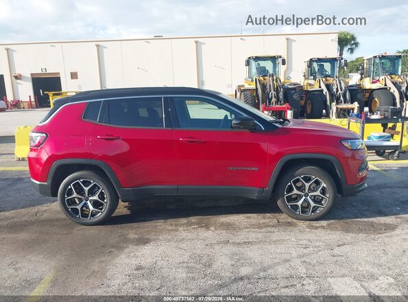 3C4NJDCN8TT187545 2026 JEEP COMPASS Красный Вид задней части салона
