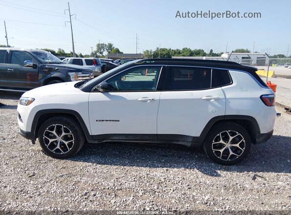 3C4NJDCN9RT125435 2024 JEEP COMPASS White Widok wnętrza 360 stopni