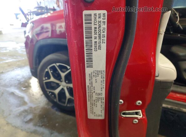 3C4NJDCN9RT151632 2024 JEEP COMPASS Red VIN կոդի պիտակի տեսք