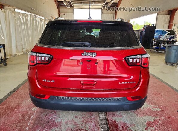 3C4NJDCN9ST568772 2025 JEEP COMPASS Red უკანა ხედი