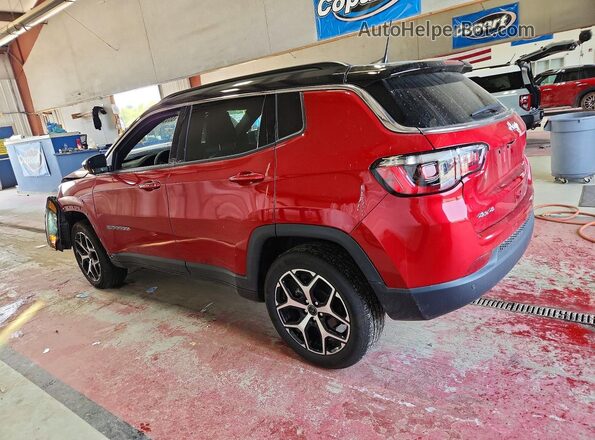 3C4NJDCN9ST568772 2025 JEEP COMPASS Red უკანა მარცხენა