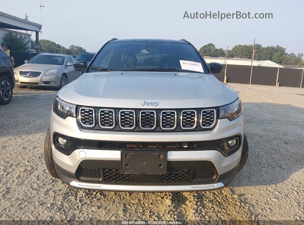 3C4NJDCN9ST600975 2025 JEEP COMPASS Gray წინა პანელის ხედი