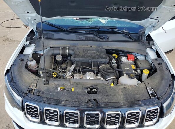 3C4NJDCN9ST603925 2025 JEEP COMPASS White Вид підкапотного простору