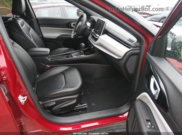 3C4NJDCN9ST614438 2025 JEEP COMPASS Red Вид салону спереду