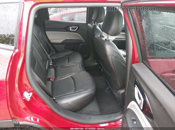 3C4NJDCN9ST614438 2025 JEEP COMPASS Red Вид наклейки з VIN-кодом
