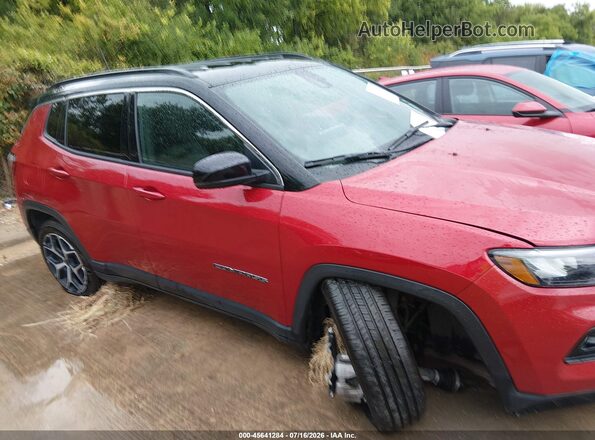 3C4NJDCN9ST614438 2025 JEEP COMPASS Red Вид задньої частини салону