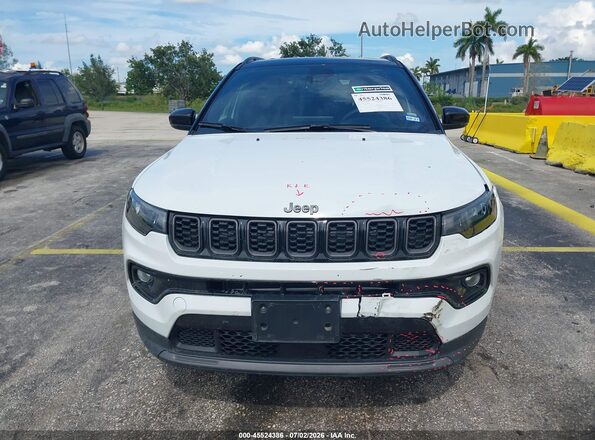 3C4NJDCN9TT178109 2026 JEEP COMPASS White Vista del cuadro de instrumentos