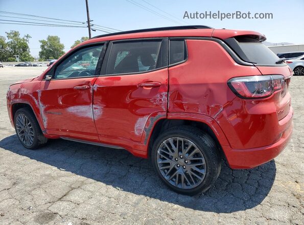 3C4NJDCNXPT511181 2023 JEEP COMPASS Red Rear left