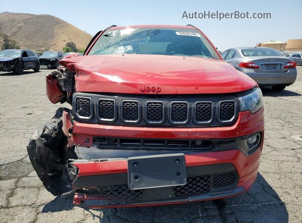 3C4NJDCNXPT511181 2023 JEEP COMPASS Red Front view