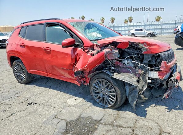 3C4NJDCNXPT511181 2023 JEEP COMPASS Red Front right