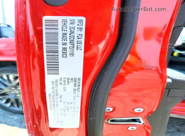 3C4NJDCNXPT511181 2023 JEEP COMPASS Red Engine compartment view