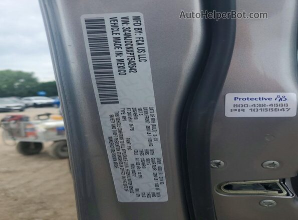 3C4NJDCNXPT542642 2023 JEEP COMPASS Silver VIN კოდის სტიკერის ხედი
