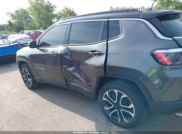 3C4NJDCNXPT566049 2023 JEEP COMPASS Gray Սալոնի 360 աստիճան տեսք