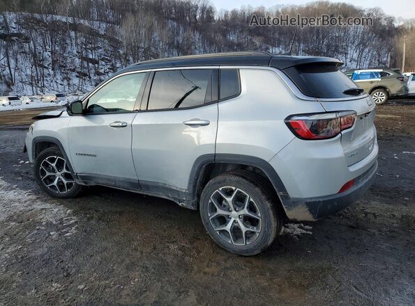 3C4NJDCNXRT167189 2024 JEEP COMPASS Silver Trasero izquierdo