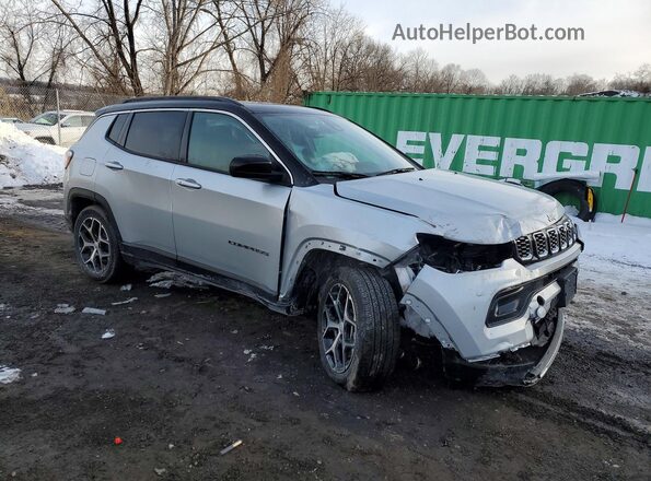 3C4NJDCNXRT167189 2024 JEEP COMPASS Silver Delantero derecho