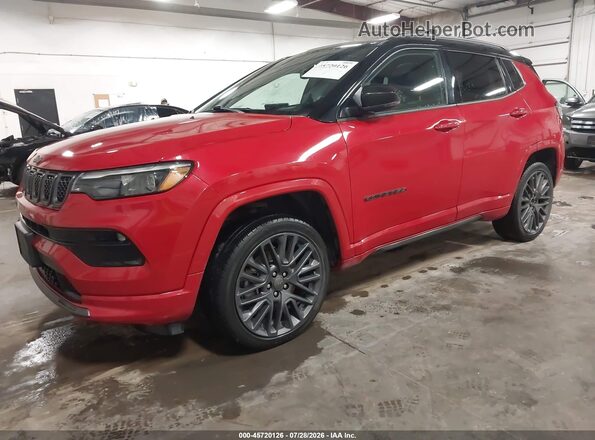 3C4NJDCNXRT578768 2024 JEEP COMPASS Red Przód lewy