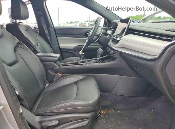 3C4NJDCNXRT586949 2024 JEEP COMPASS Silver Widok wnętrza z przodu
