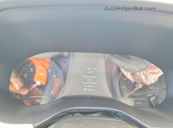 3C4NJDCNXST508077 2025 JEEP COMPASS Silver Instrument cluster view
