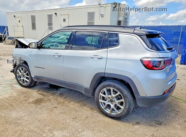3C4NJDCNXST508077 2025 JEEP COMPASS Silver Rear left