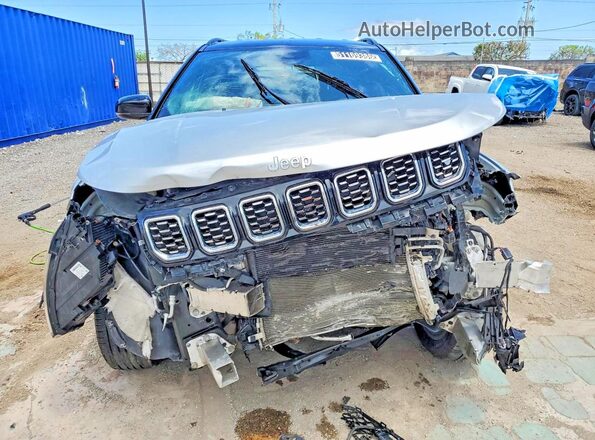 3C4NJDCNXST508077 2025 JEEP COMPASS Silver Front view