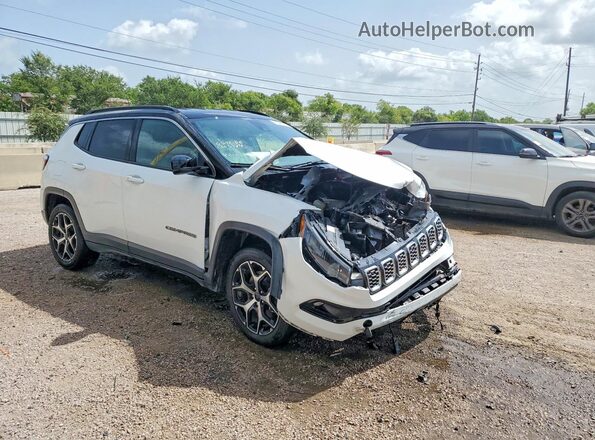 3C4NJDCNXST509066 2025 JEEP COMPASS White Передня права чверть