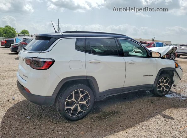 3C4NJDCNXST509066 2025 JEEP COMPASS White Задня права чверть