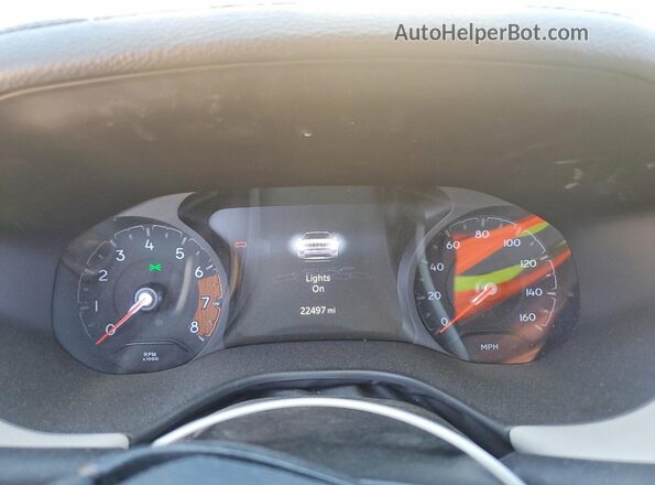 3C4NJDCNXST578369 2025 JEEP COMPASS Black Вид щитка приладів