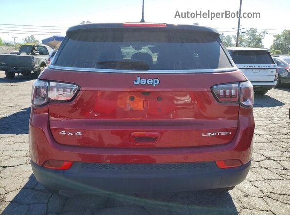 3C4NJDCNXST578680 2025 JEEP COMPASS Красный Вид сзади