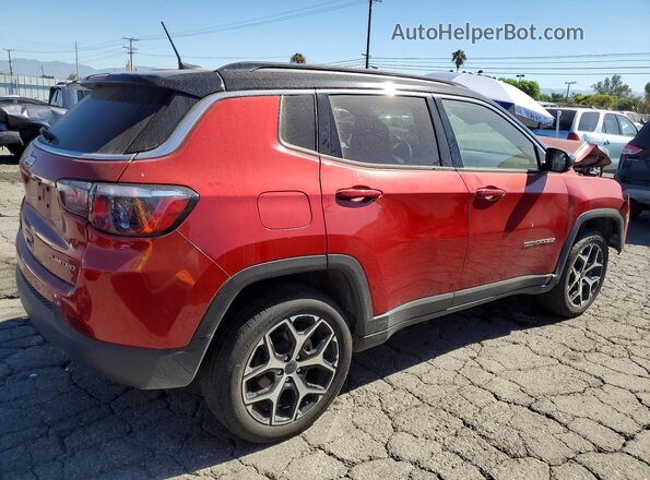 3C4NJDCNXST578680 2025 JEEP COMPASS Красный Задняя правая четверть