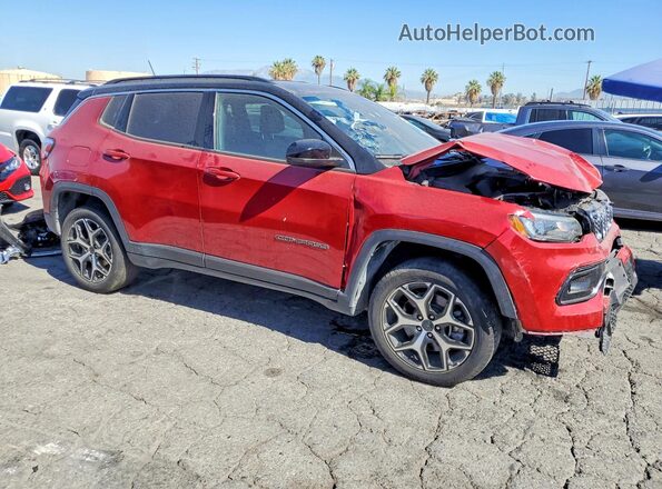 3C4NJDCNXST578680 2025 JEEP COMPASS Красный Передняя правая четверть