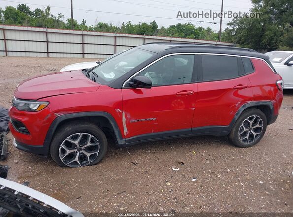 3C4NJDCNXST595401 2025 JEEP COMPASS Red Vista frontal