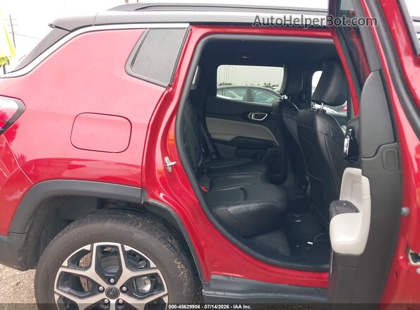 3C4NJDCNXST595401 2025 JEEP COMPASS Red Vista de la etiqueta del VIN