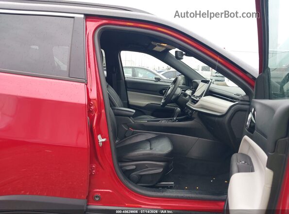 3C4NJDCNXST595401 2025 JEEP COMPASS Red Vista interior delantera
