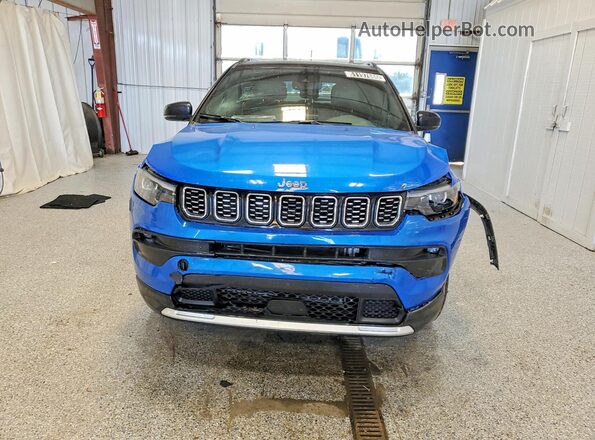 3C4NJDCNXST614240 2025 JEEP COMPASS Blue Դիմացի տեսք