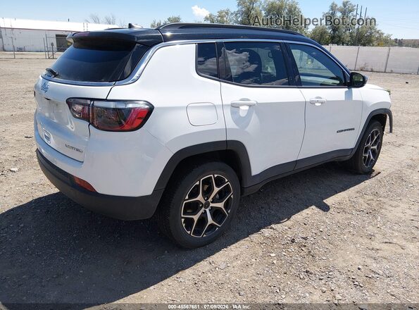 3C4NJDCNXTT187157 2026 JEEP COMPASS White Trasero derecho