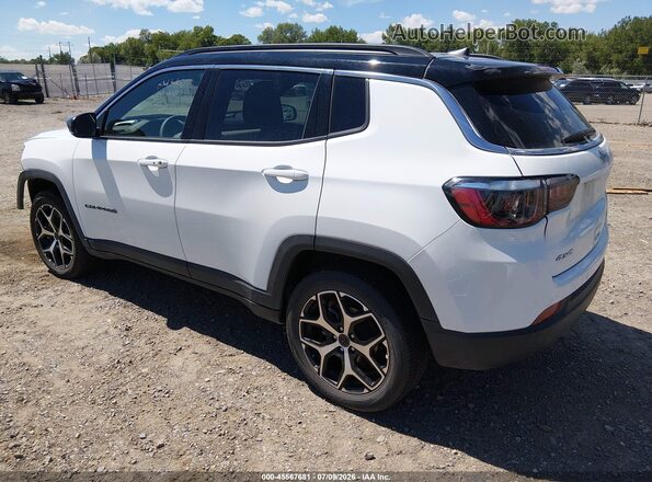 3C4NJDCNXTT187157 2026 JEEP COMPASS White Trasero izquierdo