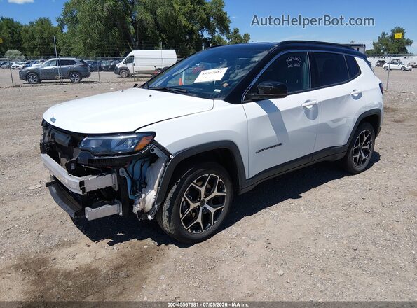 3C4NJDCNXTT187157 2026 JEEP COMPASS White Vista tres cuartos delantera izquierda