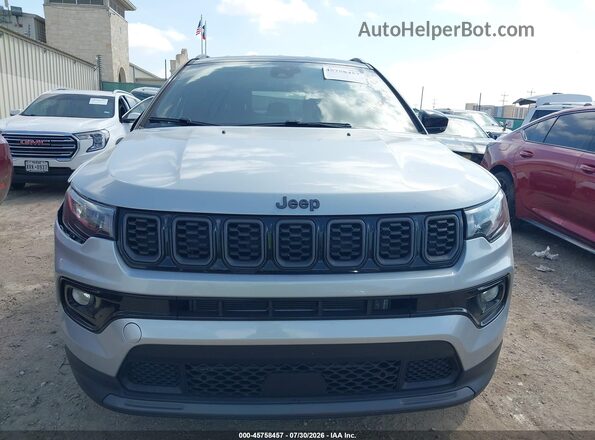 3C4NJDCNXTT224384 2026 JEEP COMPASS Silver Instrument cluster view