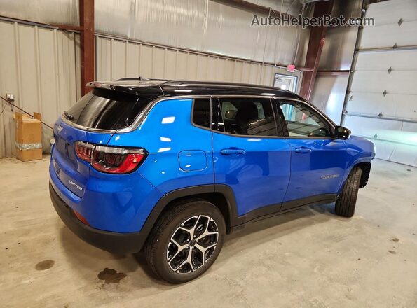 3C4NJDCNXTT258180 2026 JEEP COMPASS Blue უკანა მარჯვენა