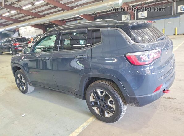 3C4NJDDB0HT630721 2017 JEEP COMPASS Gray Задня ліва чверть