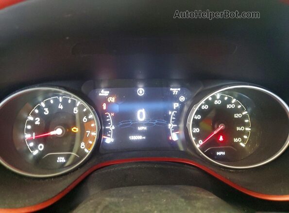 3C4NJDDB0HT630721 2017 JEEP COMPASS Gray Вид щитка приладів