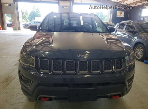 3C4NJDDB0HT630721 2017 JEEP COMPASS Gray Вид спереду