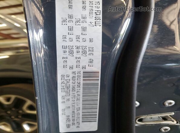 3C4NJDDB0HT630721 2017 JEEP COMPASS Gray Вид наклейки з VIN-кодом