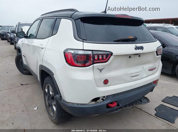 3C4NJDDB0JT129429 2018 JEEP COMPASS White Հետևի ձախ