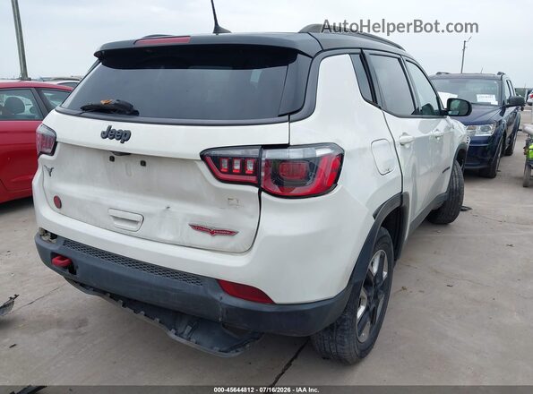 3C4NJDDB0JT129429 2018 JEEP COMPASS White Հետևի աջ
